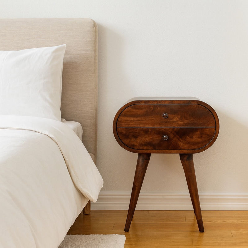 Circular Nightstand - R&R Furniture Gallery (Fountain Valley, CA)