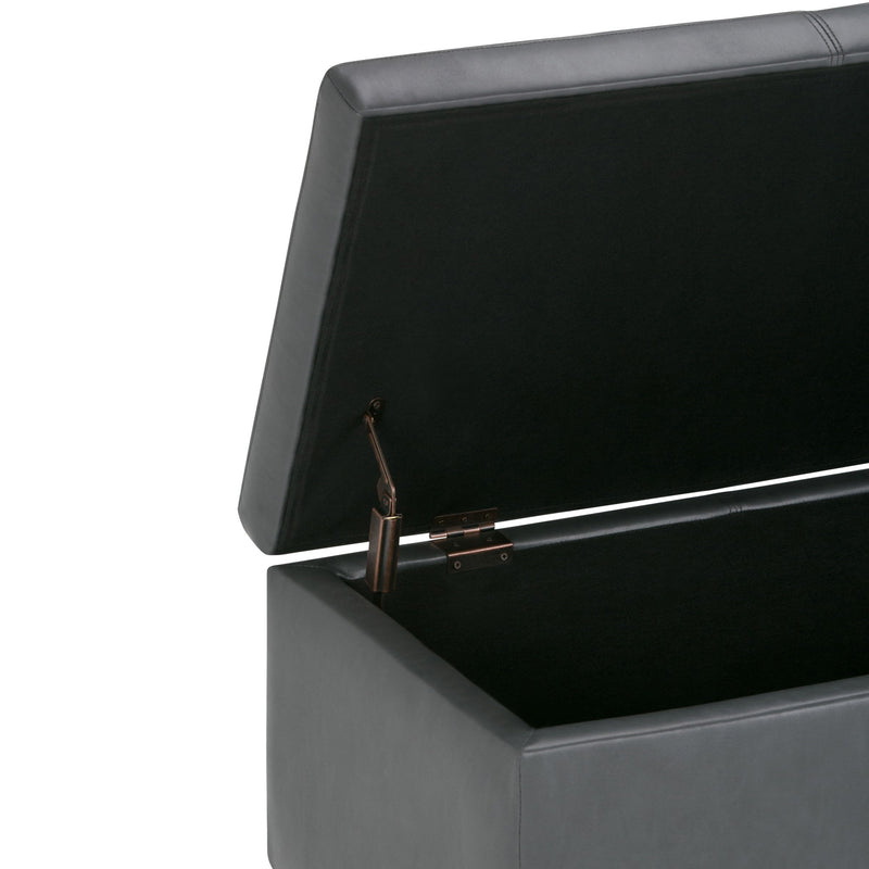 Avalon - Multifunctional Storage Ottoman Bench - R&R Furniture Gallery (Fountain Valley, CA)