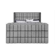 Isaiah - Bed With TV Lift-LED Speakers And Fireplace - R&R Furniture Gallery (Fountain Valley, CA)