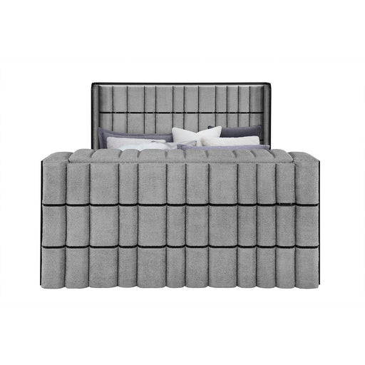 Isaiah - Bed With TV Lift-LED Speakers And Fireplace - R&R Furniture Gallery (Fountain Valley, CA)