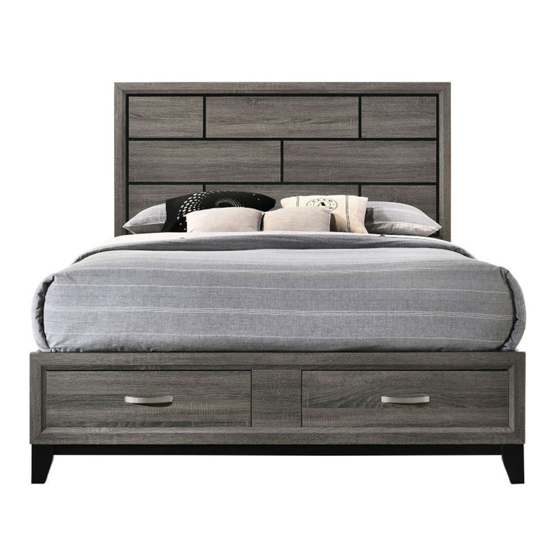 Valdemar - Bed w/Storage - R&R Furniture Gallery (Fountain Valley, CA)