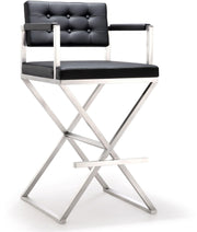 Director - Stainless Steel Barstool - R&R Furniture Gallery (Fountain Valley, CA)