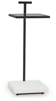 Mannill - Accent Table - Black / White - R&R Furniture Gallery (Fountain Valley, CA)