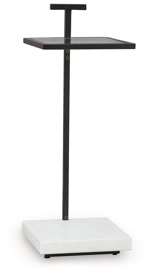 Mannill - Accent Table - Black / White - R&R Furniture Gallery (Fountain Valley, CA)