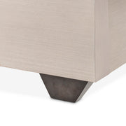 Fantosini - King Tufted Panel Bed - Silver Mist - R&R Furniture Gallery (Fountain Valley, CA)