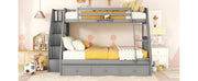 Bunk Bed With Drawers, Ladder And Storage Staircase - R&R Furniture Gallery (Fountain Valley, CA)