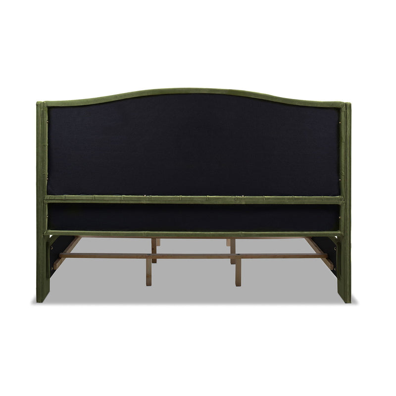 Marcella - Upholstered Shelter Headboard Bed Set - R&R Furniture Gallery (Fountain Valley, CA)