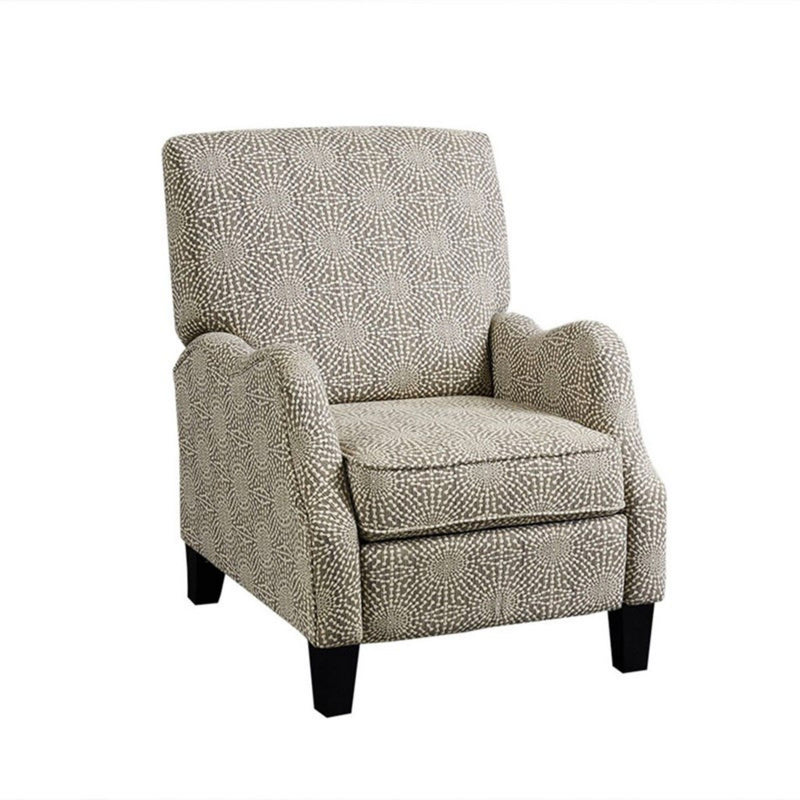 Hoffman - Push Back Recliner - Beige Multi - R&R Furniture Gallery (Fountain Valley, CA)