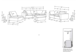 1100 - Sofa Set