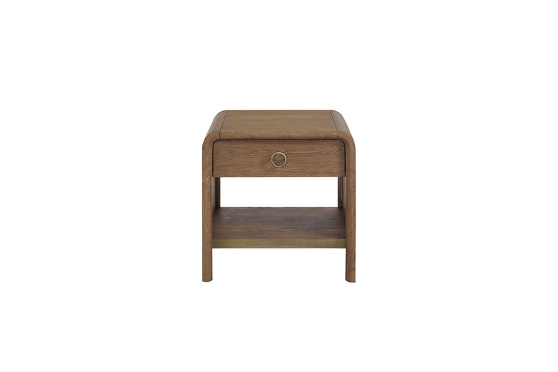 Waterfall - End Table - Light Brown - R&R Furniture Gallery (Fountain Valley, CA)