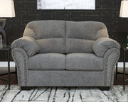 Allmaxx - Loveseat - Pewter - R&R Furniture Gallery (Fountain Valley, CA)