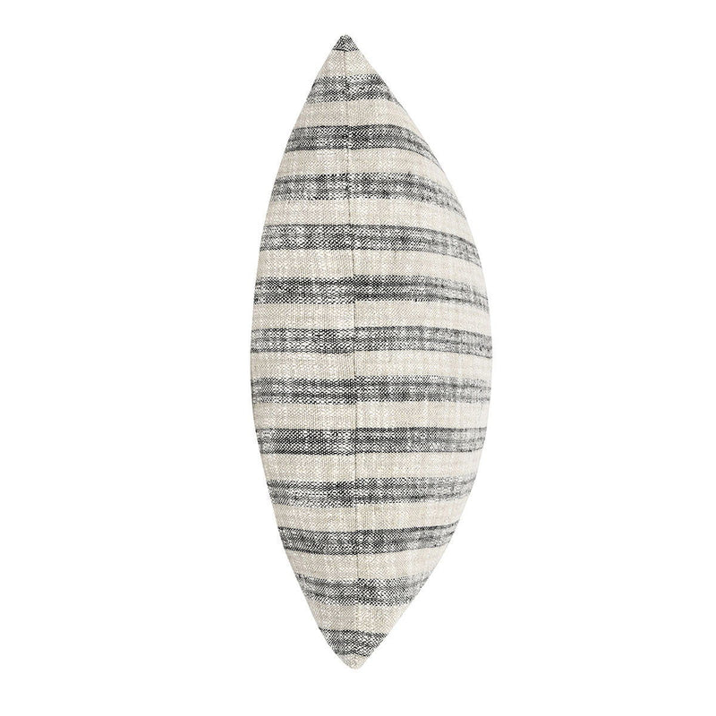 Linna - 24" x 24" Pillow - Natural / Black