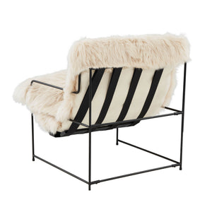 Kimi - Genuine Sheepskin Chair - R&R Furniture Gallery (Fountain Valley, CA)