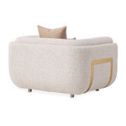 Savannah Breeze - Matching Chair - Cashmere / Gold - R&R Furniture Gallery (Fountain Valley, CA)