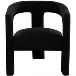 Scout Dining/Accent Chair in Black Boucle Fabric