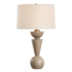 Cullum - Geometric Table Lamp - Light Brown