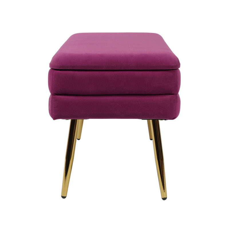 Ziva - Velvet Storage Bench