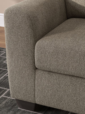 Triston-Peaks - Chair And A Half - Suede - R&R Furniture Gallery (Fountain Valley, CA)