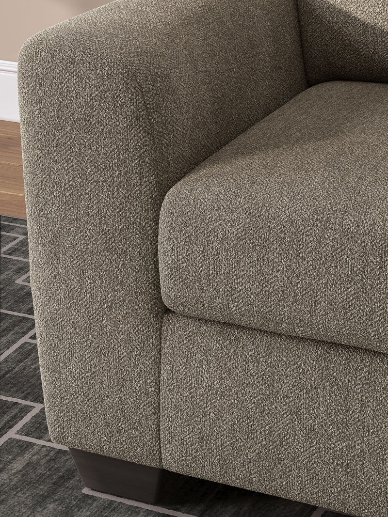 Triston-Peaks - Chair And A Half - Suede - R&R Furniture Gallery (Fountain Valley, CA)