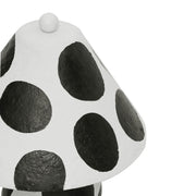Lerici - Papier Mache Table Lamp - Black And White - R&R Furniture Gallery (Fountain Valley, CA)