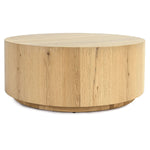 Layne - Round Coffee Table With Casters - R&R Furniture Gallery (Fountain Valley, CA)
