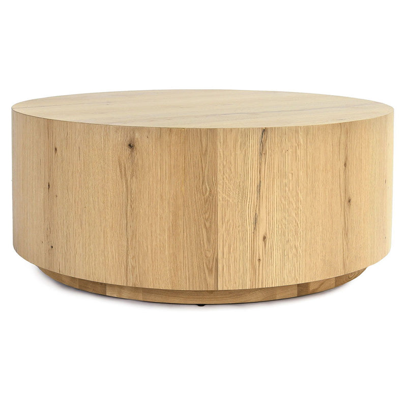 Layne - Round Coffee Table With Casters - R&R Furniture Gallery (Fountain Valley, CA)