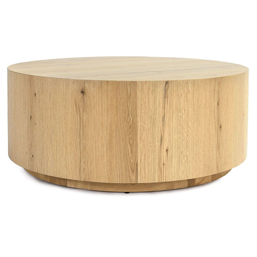Layne - Round Coffee Table With Casters - R&R Furniture Gallery (Fountain Valley, CA)