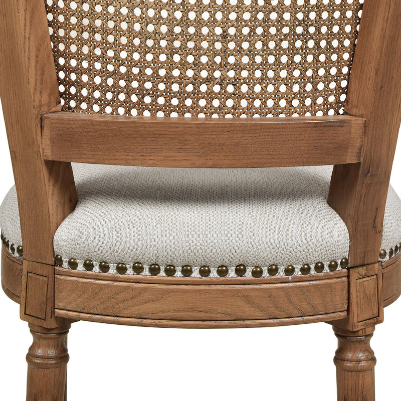 Triomphe - Rattan Wicker High Back Armless Counter Bar Stool - R&R Furniture Gallery (Fountain Valley, CA)