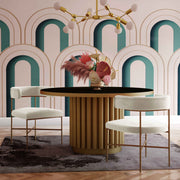 Kim - Performance Velvet Chair - R&R Furniture Gallery (Fountain Valley, CA)