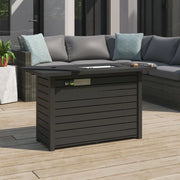 Outdoor Fire Pit Table With Lid Fuel Versatility - R&R Furniture Gallery (Fountain Valley, CA)
