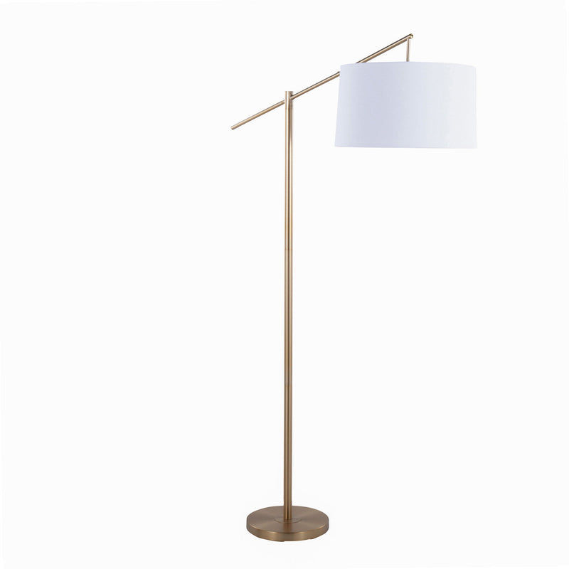 Lumi Source Casper contemporary floor lamp with sleek design, tall metal stand, and modern lampshade for stylish home lighting.