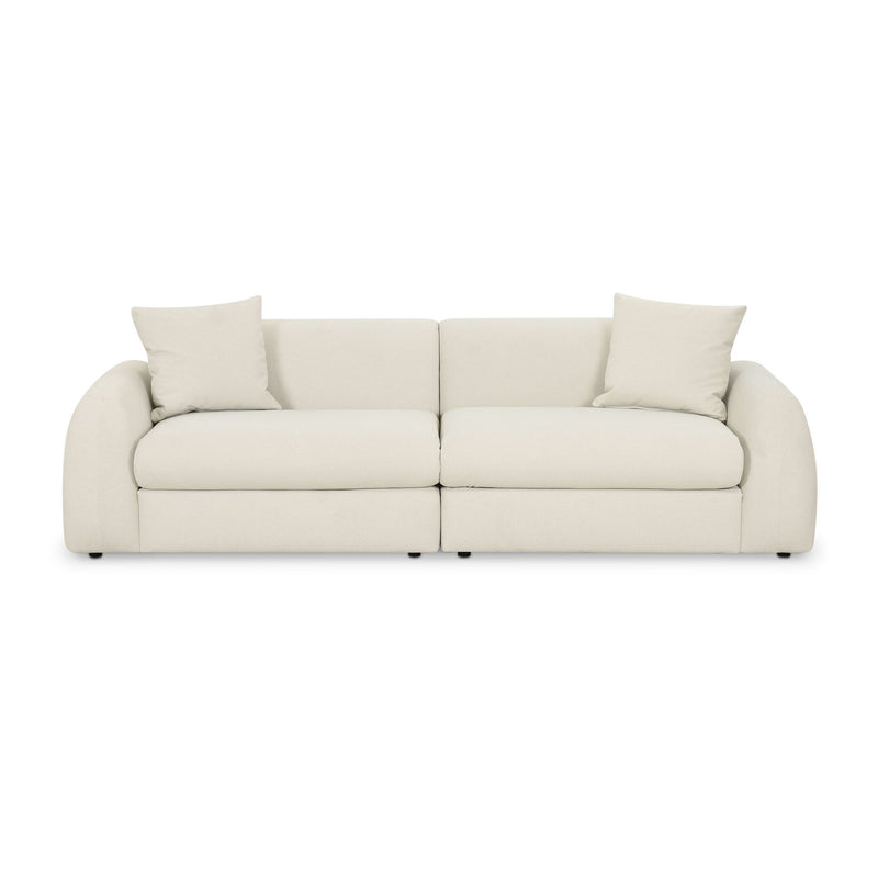 Kourtney - Sofa - Cream - R&R Furniture Gallery (Fountain Valley, CA)