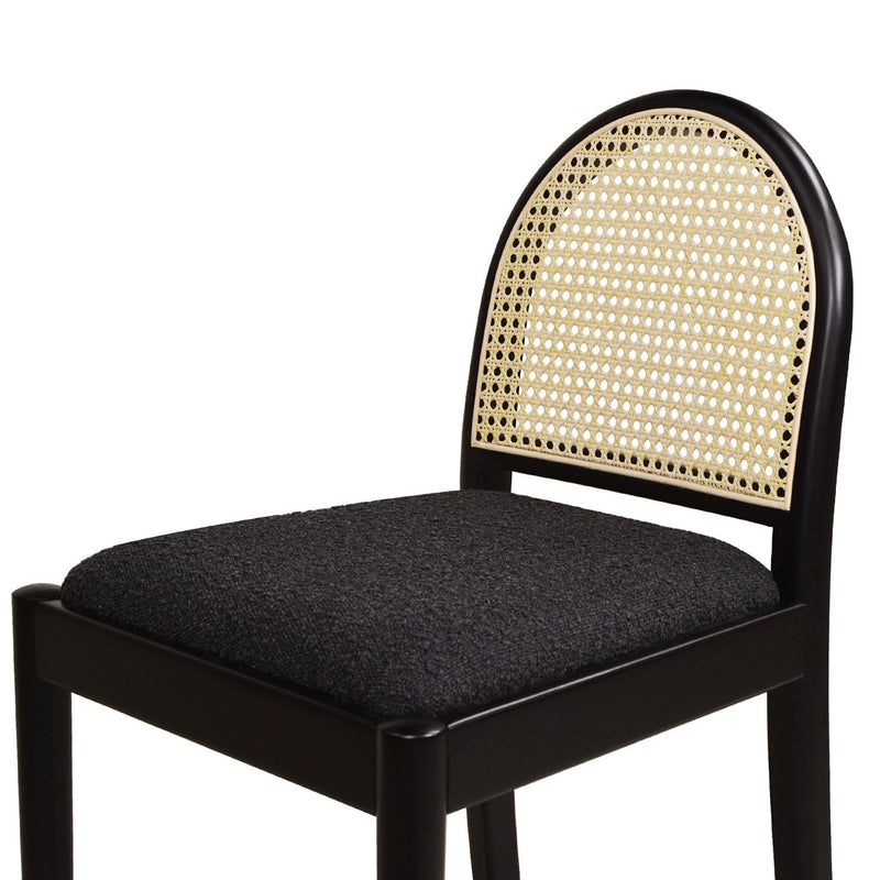 Panama - Curved Back Cane Counter Stool (Set of 2) - R&R Furniture Gallery (Fountain Valley, CA)