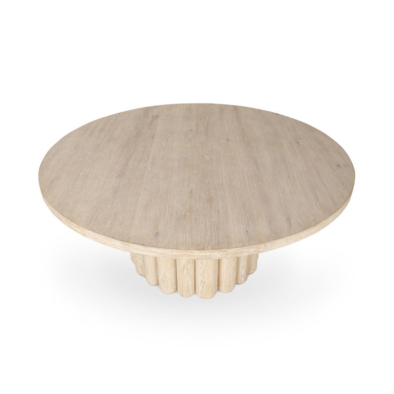 Tiber - Round Dining Table - R&R Furniture Gallery (Fountain Valley, CA)