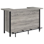 Menimen - Freestanding Bar Unit - Gray
