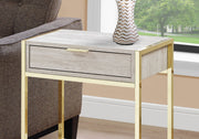 Accent Side Table, Storage Drawer, Spacious Tabletop - R&R Furniture Gallery (Fountain Valley, CA)