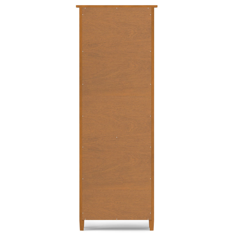 Warm Shaker - 5 Shelf Bookcase - R&R Furniture Gallery (Fountain Valley, CA)