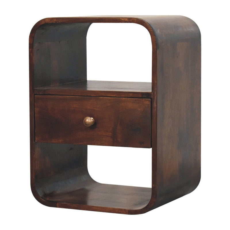 Curve Drawer Nightstand - R&R Furniture Gallery (Fountain Valley, CA)