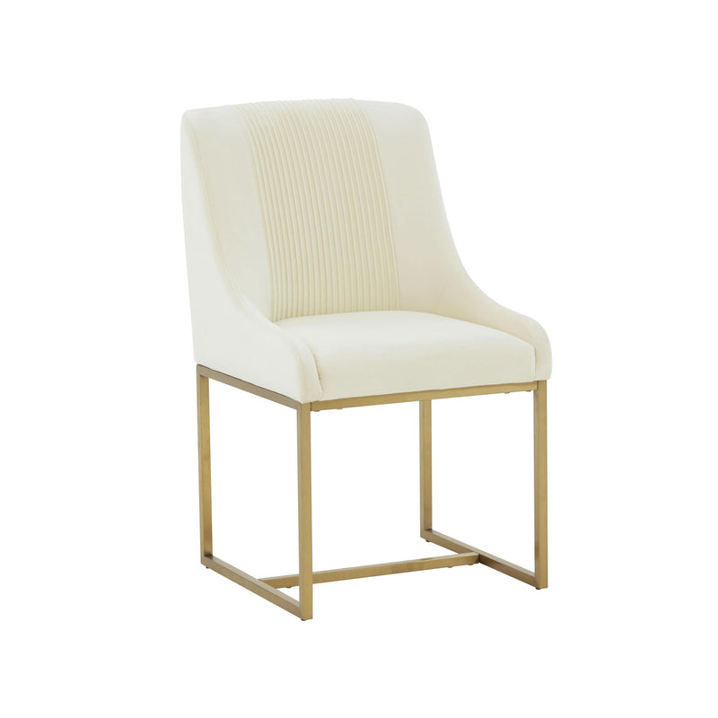 Lisa - Velvet Dining Chair - R&R Furniture Gallery (Fountain Valley, CA)