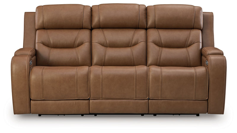 Knightington - Power Reclining Sofa With Audio Seating - R&R Furniture Gallery (Fountain Valley, CA)