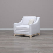 Lounge Chair With Casual Accent - Gray - R&R Furniture Gallery (Fountain Valley, CA)