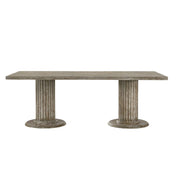 Gabrian - 31" Dining Table - Reclaimed Gray - R&R Furniture Gallery (Fountain Valley, CA)