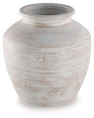 Elegant 12-inch vase from Signature Design by Ashley® in a sleek design, perfect for displaying flowers or decorative accents.