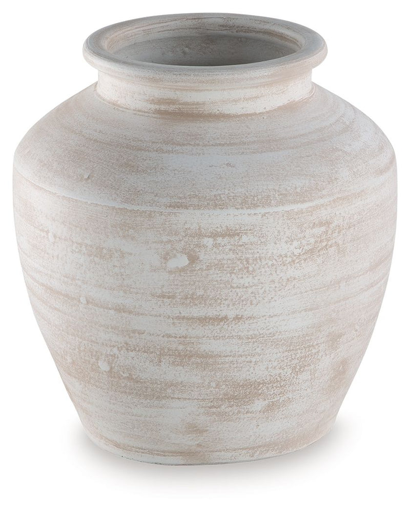 Elegant 12-inch vase from Signature Design by Ashley® in a sleek design, perfect for displaying flowers or decorative accents.