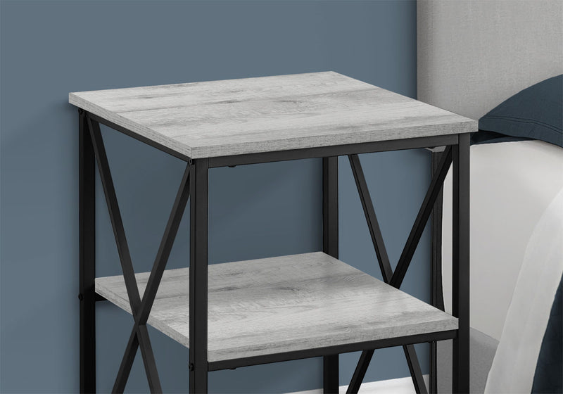 3 Tier Accent Table, Side Marble Look Contemporary & Modern - R&R Furniture Gallery (Fountain Valley, CA)