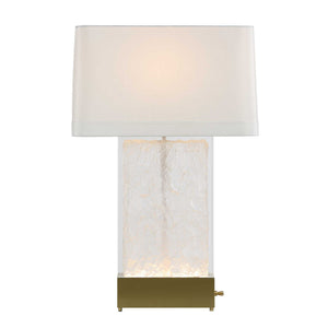 Lit Glacier - Table Lamp - White