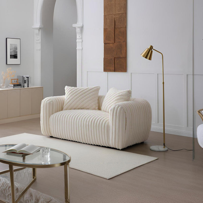 Cancun - Loveseat - White - R&R Furniture Gallery (Fountain Valley, CA)