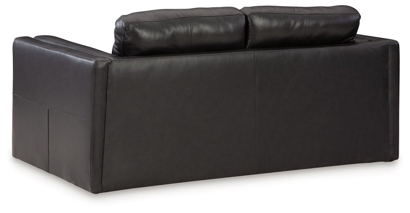 Amiata - Loveseat - Onyx - R&R Furniture Gallery (Fountain Valley, CA)