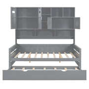 Daybed With All-In-One Cabinet And Shelf - R&R Furniture Gallery (Fountain Valley, CA)