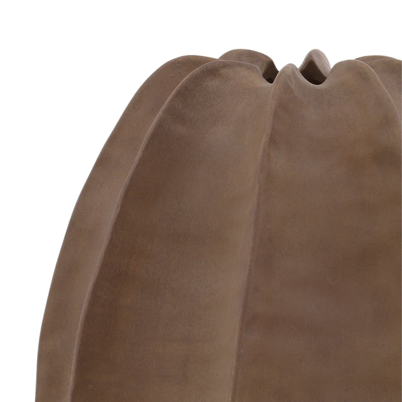 Elm - Vase - Light Brown
